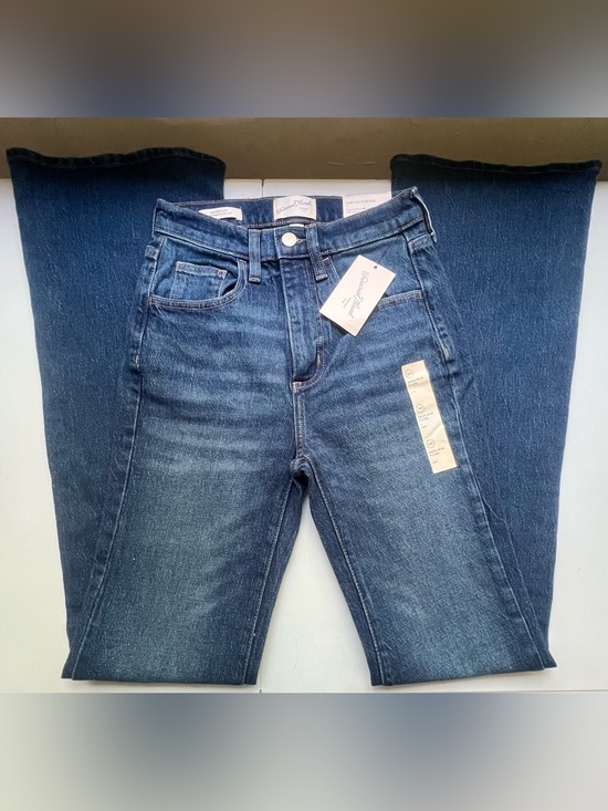 Universal Thread Denim - Universal Thread Women's Dark Blue Flare Jeans